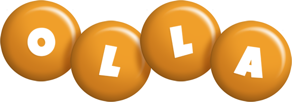 Olla candy-orange logo