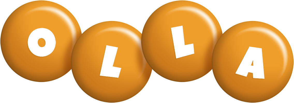 Olla candy-orange logo