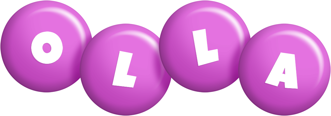 Olla candy-purple logo