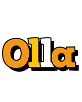 Olla cartoon logo