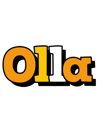 Olla cartoon logo