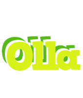 Olla citrus logo