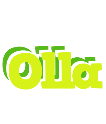Olla citrus logo