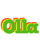 Olla crocodile logo