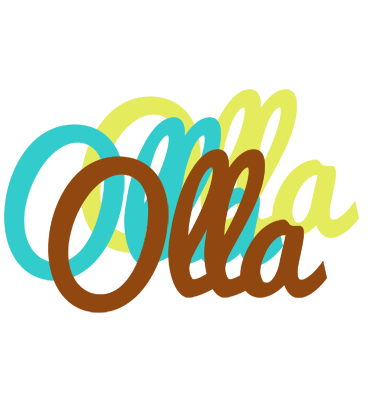 Olla cupcake logo