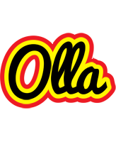 Olla flaming logo