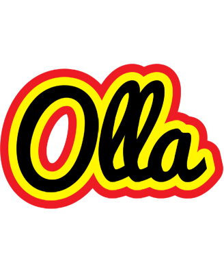 Olla flaming logo