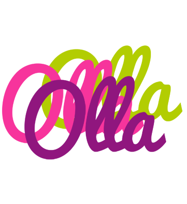 Olla flowers logo