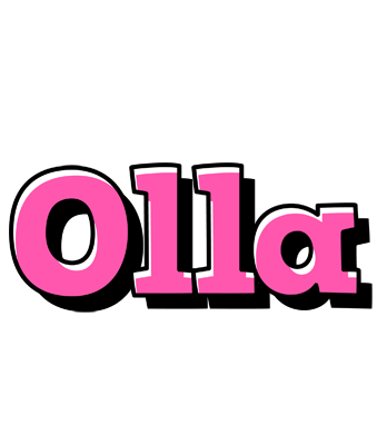 Olla girlish logo