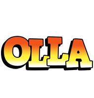 Olla sunset logo