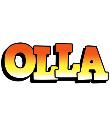 Olla sunset logo