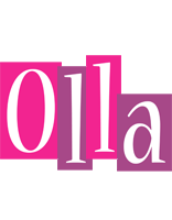 Olla whine logo