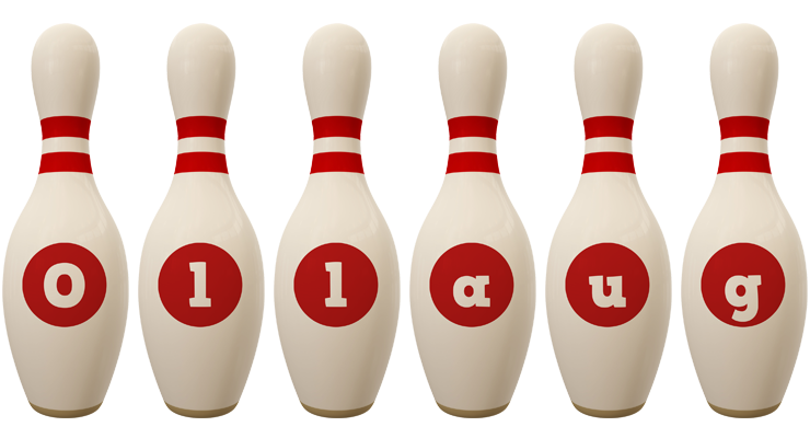 Ollaug bowling-pin logo