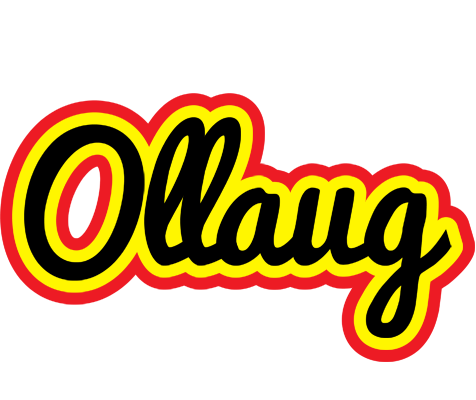 Ollaug flaming logo