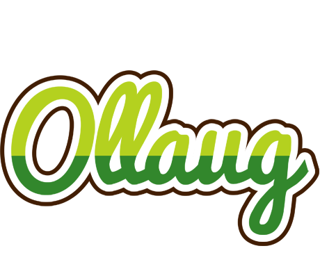 Ollaug golfing logo