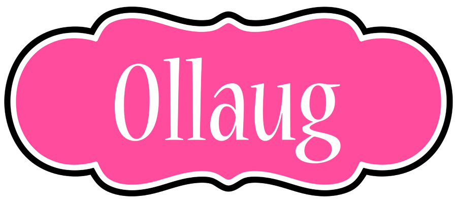 Ollaug invitation logo