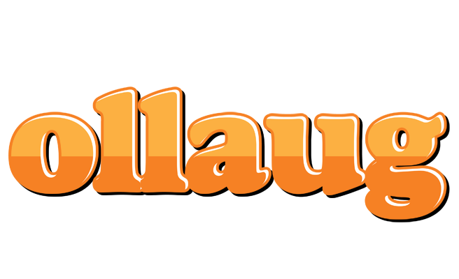 Ollaug orange logo