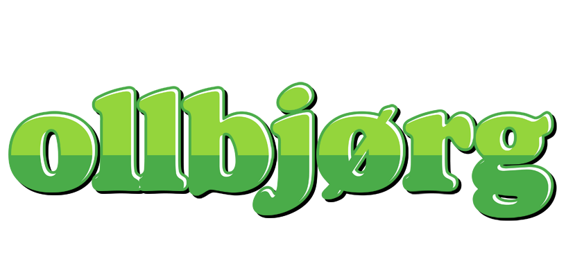 Ollbjørg apple logo