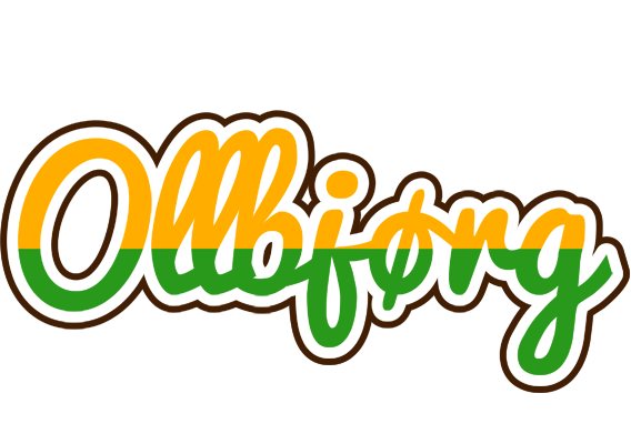Ollbjørg banana logo
