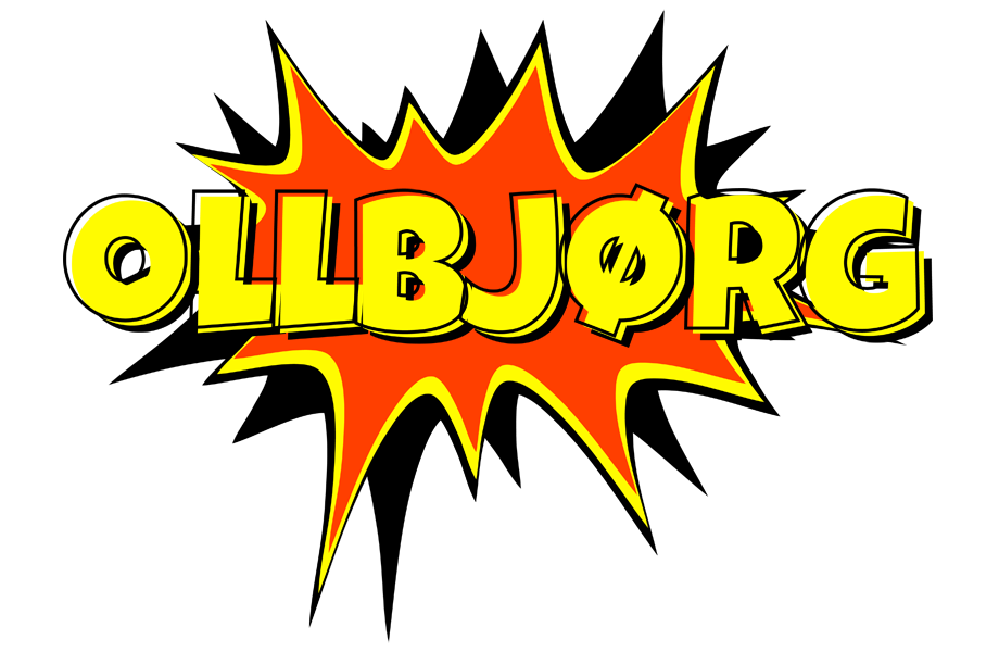 Ollbjørg bazinga logo