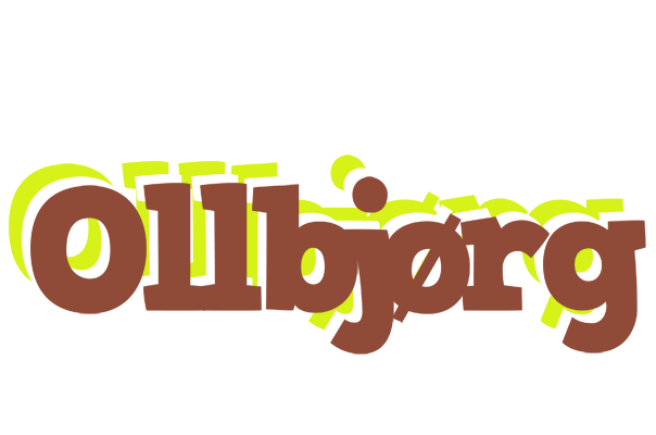 Ollbjørg caffeebar logo