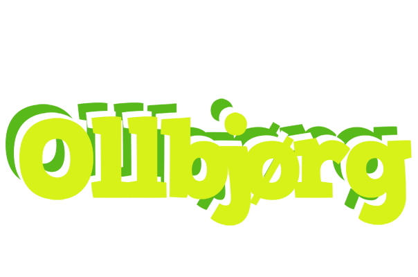 Ollbjørg citrus logo