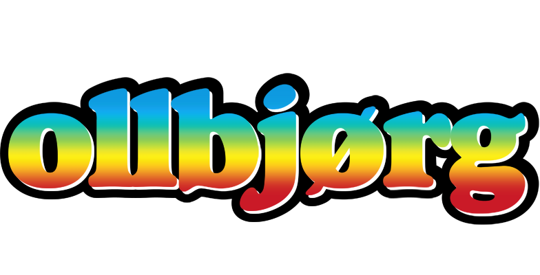 Ollbjørg color logo