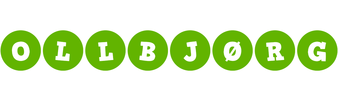 Ollbjørg games logo