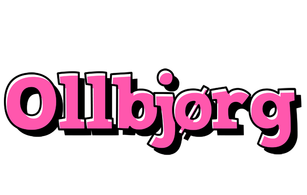 Ollbjørg girlish logo