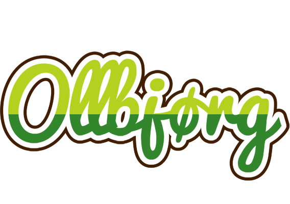 Ollbjørg golfing logo