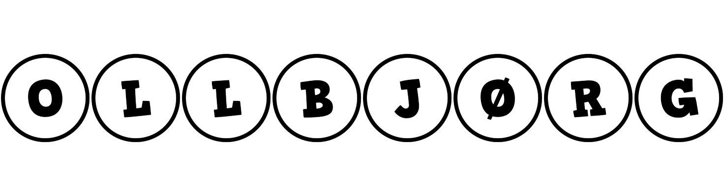 Ollbjørg handy logo