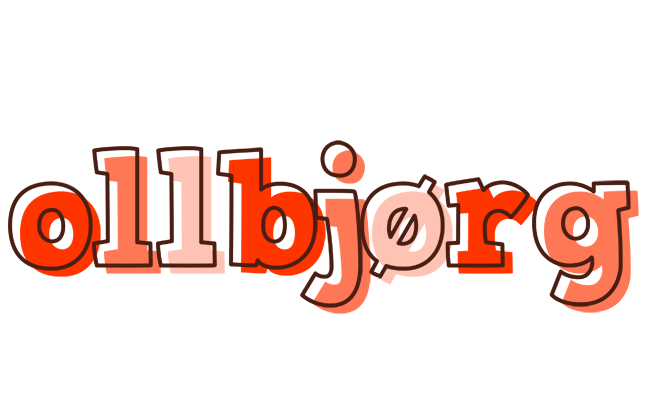 Ollbjørg paint logo
