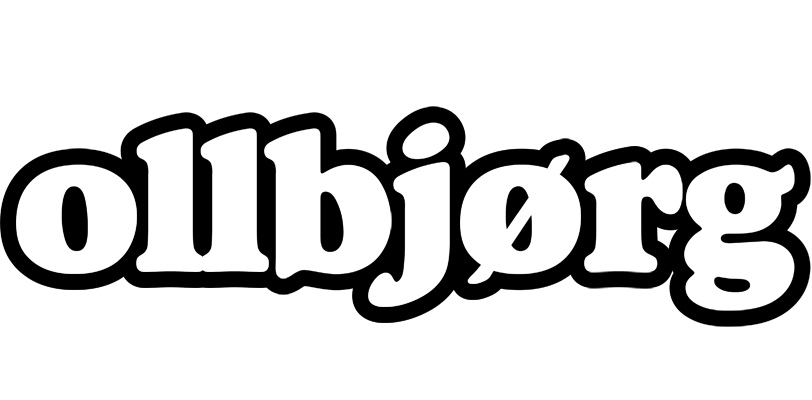Ollbjørg panda logo