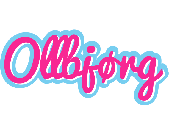 Ollbjørg popstar logo