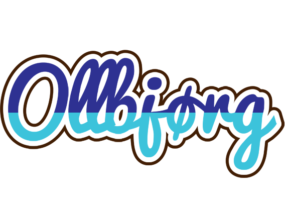 Ollbjørg raining logo