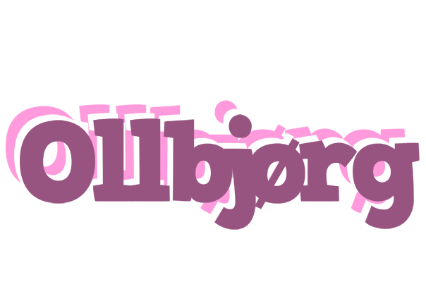Ollbjørg relaxing logo