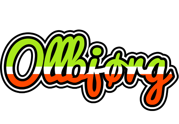 Ollbjørg superfun logo