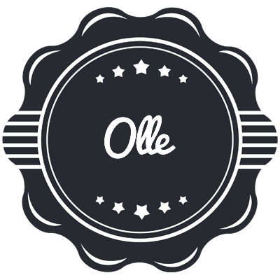 Olle badge logo