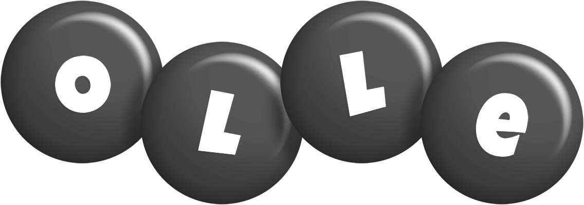 Olle candy-black logo
