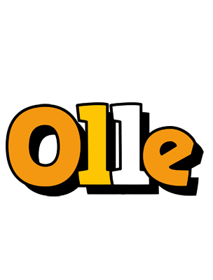 Olle cartoon logo