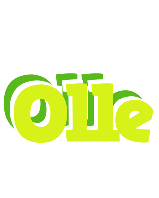 Olle citrus logo
