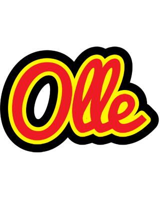 Olle fireman logo