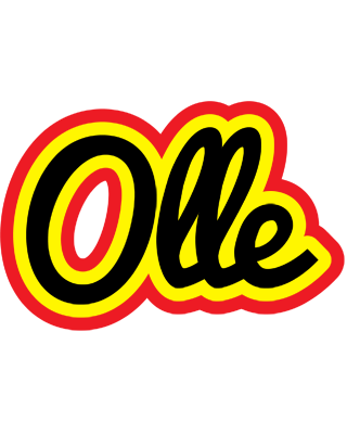 Olle flaming logo