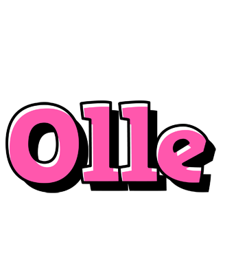 Olle girlish logo