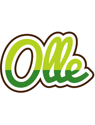 Olle golfing logo