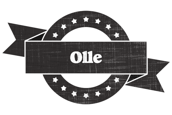 Olle grunge logo