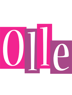 Olle whine logo