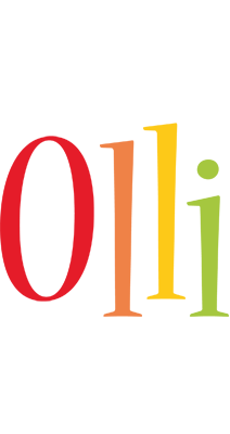 Olli birthday logo