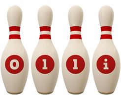 Olli bowling-pin logo