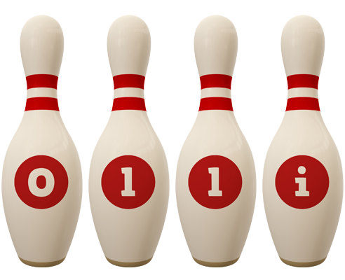Olli bowling-pin logo